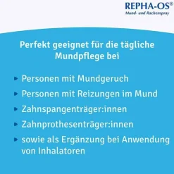 Repha OS Mundpflege-Mund- und Rachenspray, 12 ml