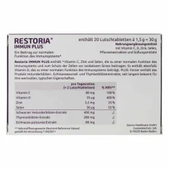 Immun Plus Lutschtabletten, 20 St^Restoria Outlet