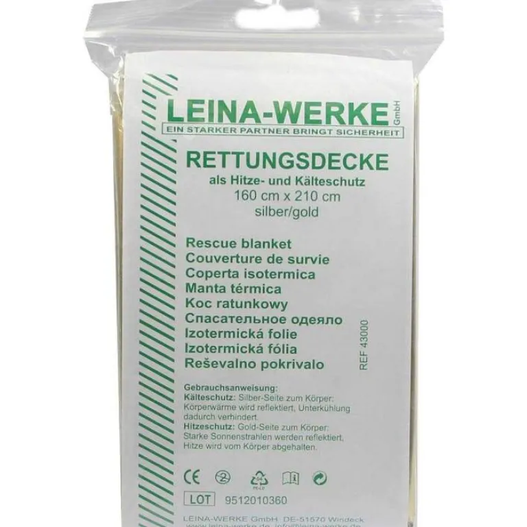 Rettungsdecke gold / silber 16, 1 St^ Outlet