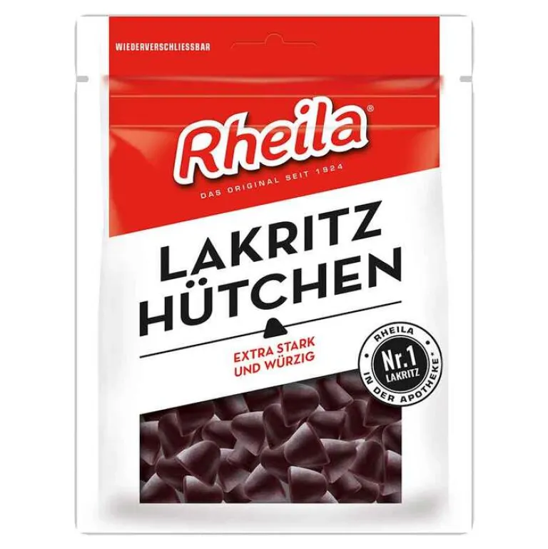 Rheila Lakritz-Lakritz Hütchen, 90 g