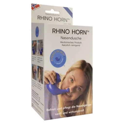 Rhino Horn Nasendusche-Nasendusche blau, 1 St