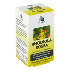 Avitale Rosenwurz|Erschöpfung-Rhodiola Rosea Kapseln 200 mg, 60 St
