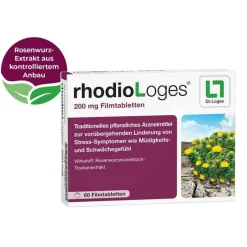 Dr. Loges rhodioLoges® 200 mg Filmtabletten, 60 St- Beruhigungsmittel