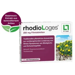Dr. Loges rhodioLoges® 200 mg Filmtabletten, 120 St- Beruhigungsmittel