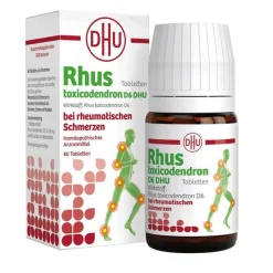 Rhus toxicodendron D6 bei rheumatischen Schmerzen Tabletten , 80 St^DHU Outlet