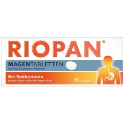 Riopan Magen Tabletten Kautabletten, 20 St- Sodbrennen Medikamente