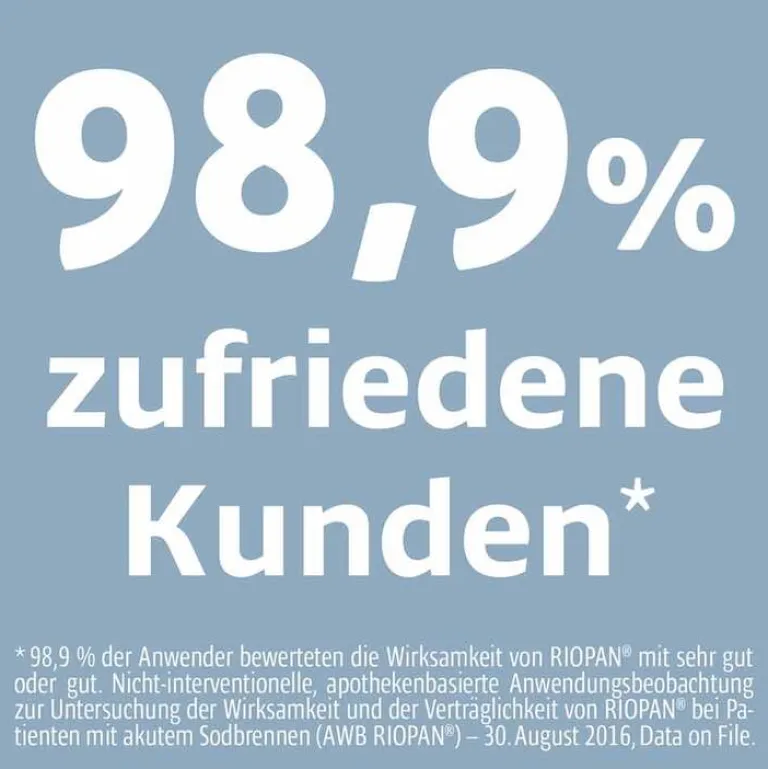 Riopan Sodbrennen Medikamente-Magen Tabletten Mint 800 mg Kautabletten, 50 St