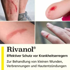 Rivanol Mundspüllösung|Wund- & Heilsalbe-1,0 g Pulver, 20 St
