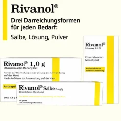 Rinavol Rivanol Salbe, 25 g- Wund- & Heilsalbe|Arzneimittel Gegen Ekzeme & Entzündungen