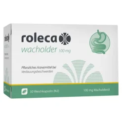 Roleca wacholder 100 mg Weichkapseln, 50 St- Verdauung