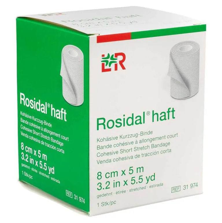 Rosidal Idealbinden-haft Kompressionsbinde 8 cmx5 m, 1 St