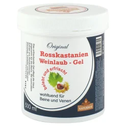 axisis Rosskastanien + Weinlaub Gel, 500 ml- Gele & Puder