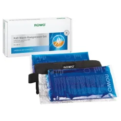 Röwo Kalt- / Warm-Kompresse 2 St. mit Klettbandage, 1 P- Sterile Kompressen