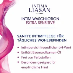 Sagrotan Intima Liasan Intimpflege-Waschlotion, 200 ml- Intimpflege