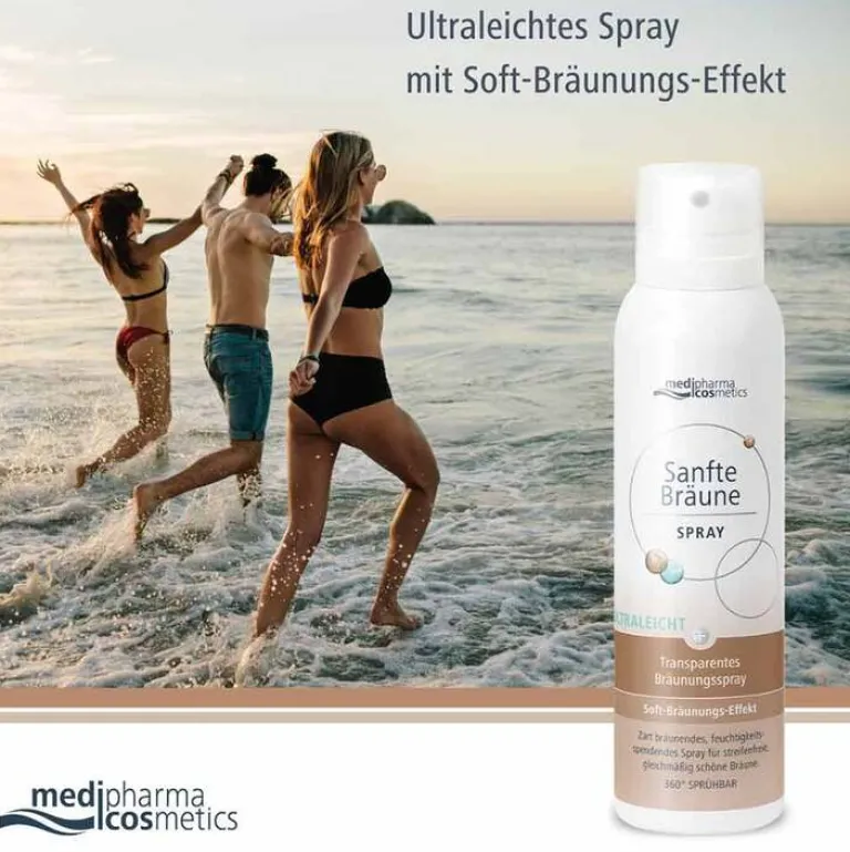 Medipharma Cosmetics Selbstbräuner-Sanfte Bräune Aerosol Spray, 150 ml