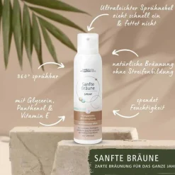 Medipharma Cosmetics Selbstbräuner-Sanfte Bräune Aerosol Spray, 150 ml