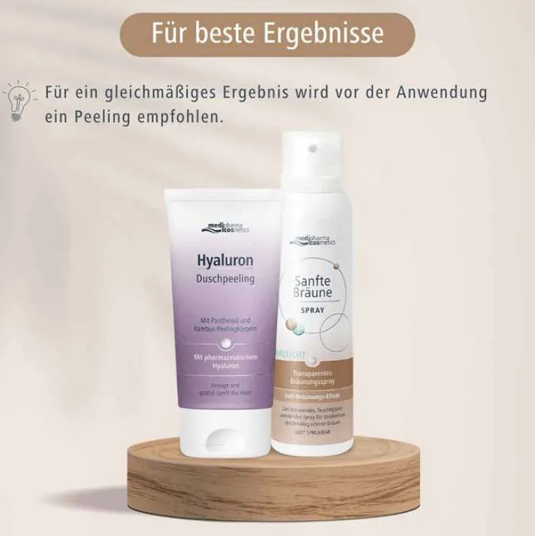 Medipharma Cosmetics Selbstbräuner-Sanfte Bräune Aerosol Spray, 150 ml