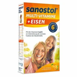 Sanostol Multivitamine-plus Eisen Saft, 230 ml