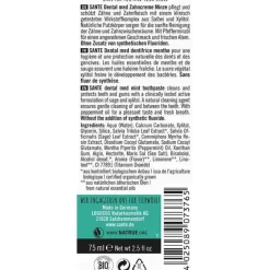 Sante Mund- Und Zahnpflege-Dental Med Zahncreme Minze, 75 ml