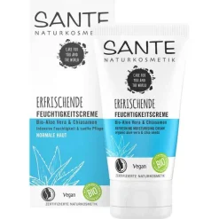 Feuchtigkeitscreme Bio-Aloe Vera & Chiasamen, 50 ml^Sante Outlet