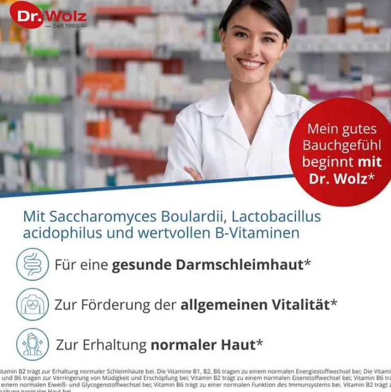 Dr. Wolz Bakterienkulturen-Sanuzella D Zellulose Kapsel, 60 St