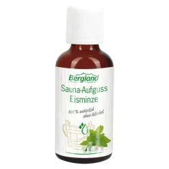 Bergland Sauna-Aufguss Eis-Minze, 50 ml- Saunaaufguss