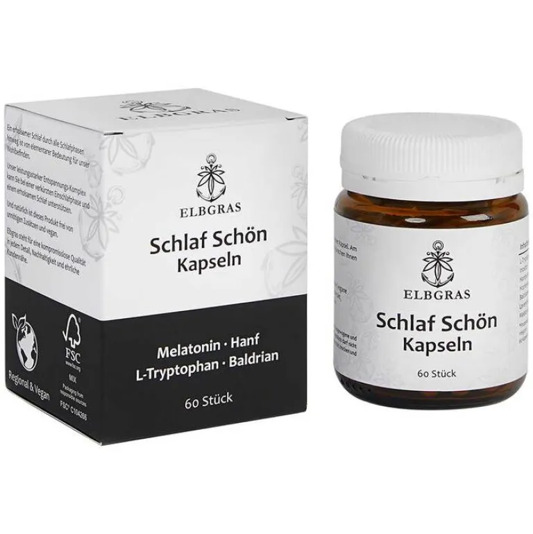 Schlaf Schön Kapseln mit Melatonin, 60 St^ Clearance