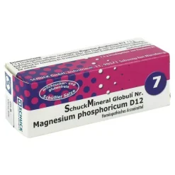 Schuckmineral Globuli 7 Magnesium phosphoricum D12, 7.5 g- Salze Als Globuli