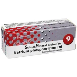 Schuckmineral Globuli 9 Natrium phosphoricum D6, 7.5 g- Salze Als Globuli