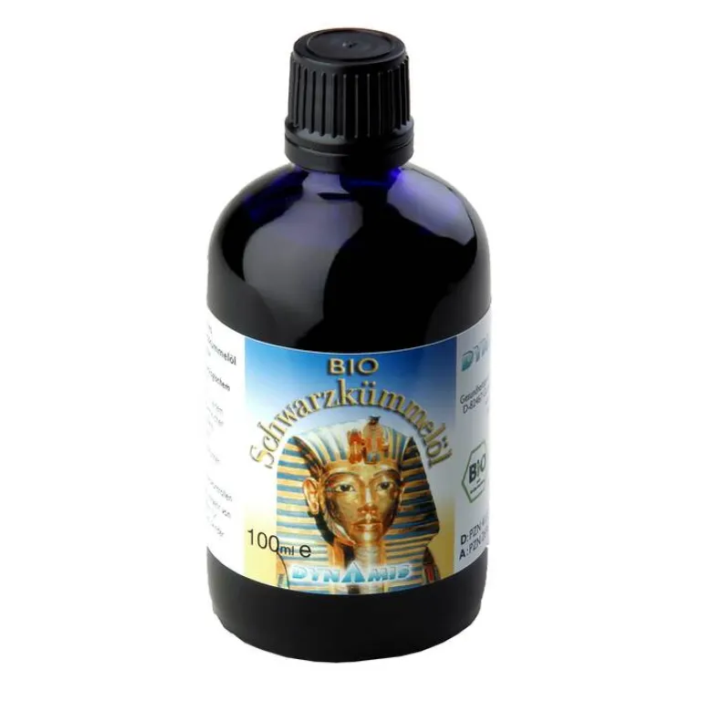 Dynamis Schwarzkümmel Bio ägypt. Öl, 100 ml- Schwarzkümmelöl|Essentielle Fettsäuren
