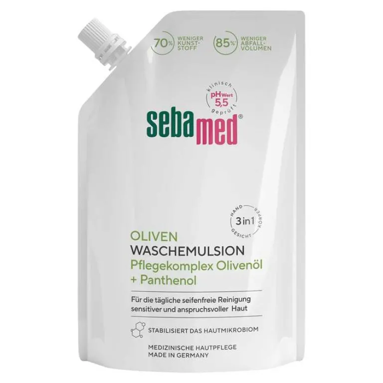 Sebamed flüssig Waschemulsion mit Olive, 400 ml- Duschen & Waschen