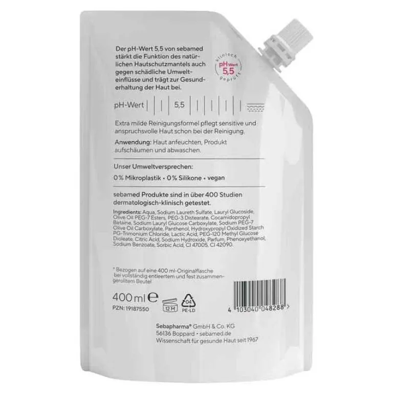 Sebamed flüssig Waschemulsion mit Olive, 400 ml- Duschen & Waschen