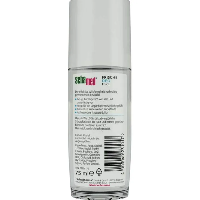Sebamed Antitranspirant & Deo-Frische Deospray frisch, 75 ml