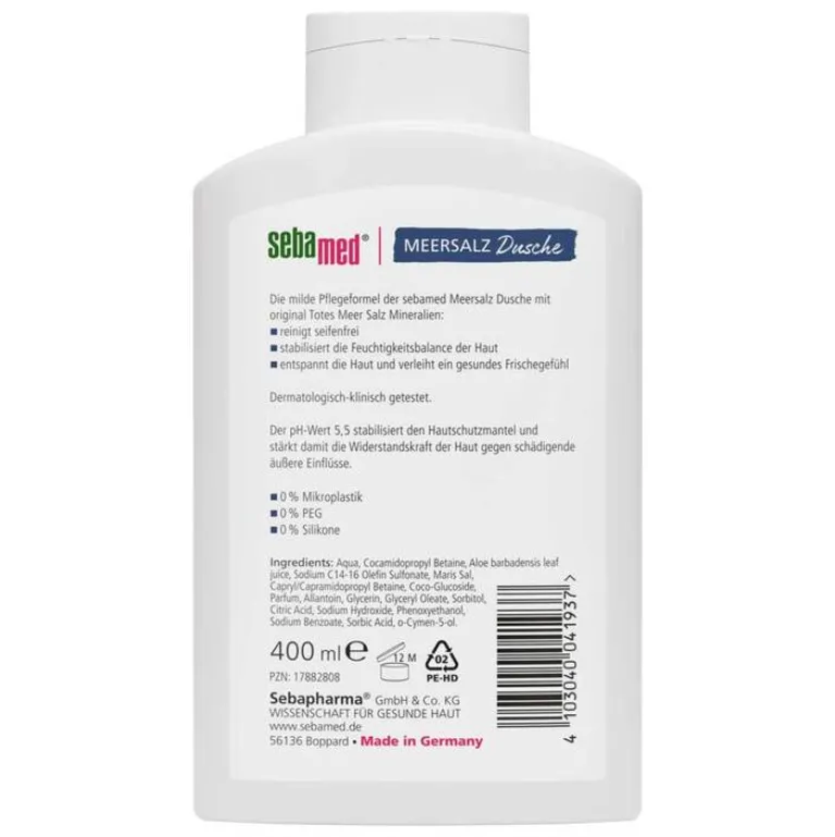 Sebamed Meersalz Dusche, 400 ml- Duschen & Waschen
