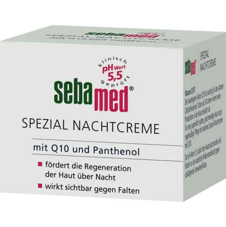 Spezial Nachtcreme Q10, 75 ml^Sebamed