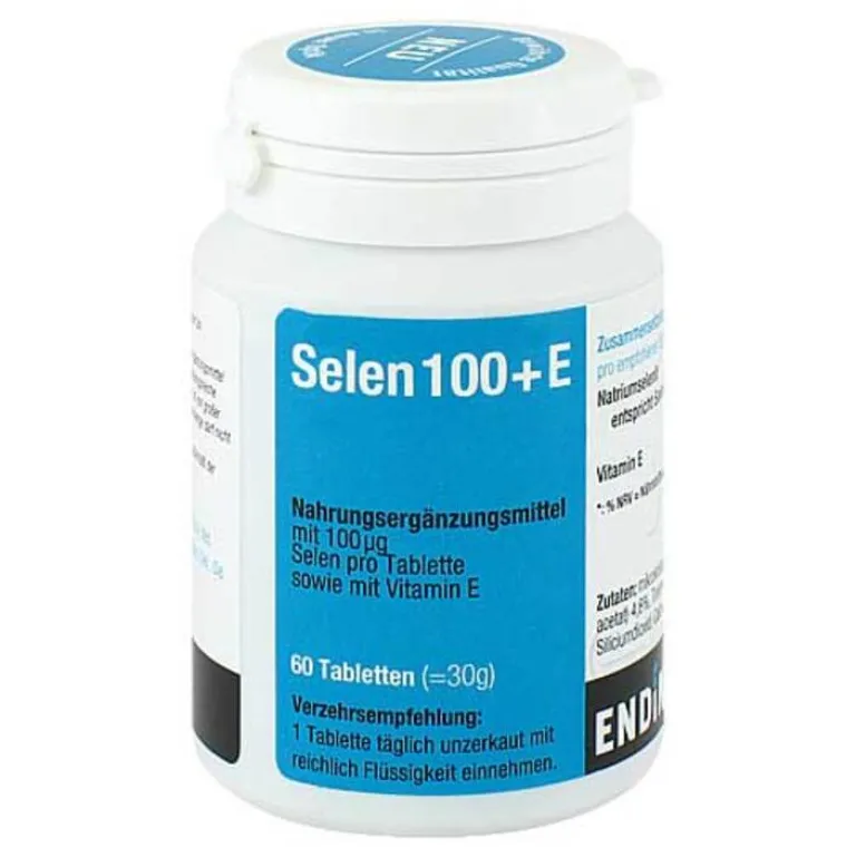 Endima Selen-Selen 100 + E Tabletten, 60 St