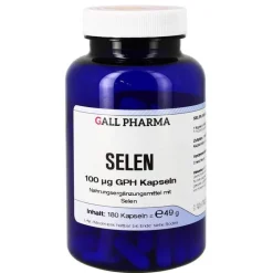 Hecht Pharma Selen-Selen 100 µg GPH Kapseln, 180 St