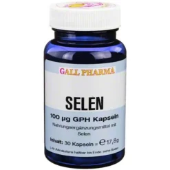 Hecht Pharma Selen 100 µg GPH Kapseln, 30 St- Selen