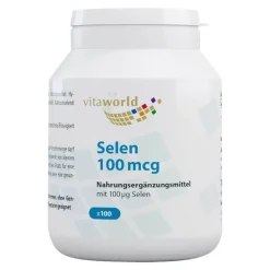 Vitaworld Selen-Selen 100 mcg Kapseln, 100 St