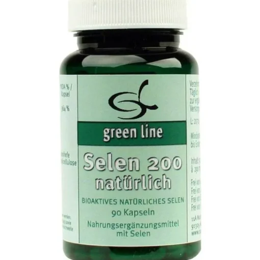 Green line Nutritheke Selen-Selen 200 natürlich Kapseln, 90 St