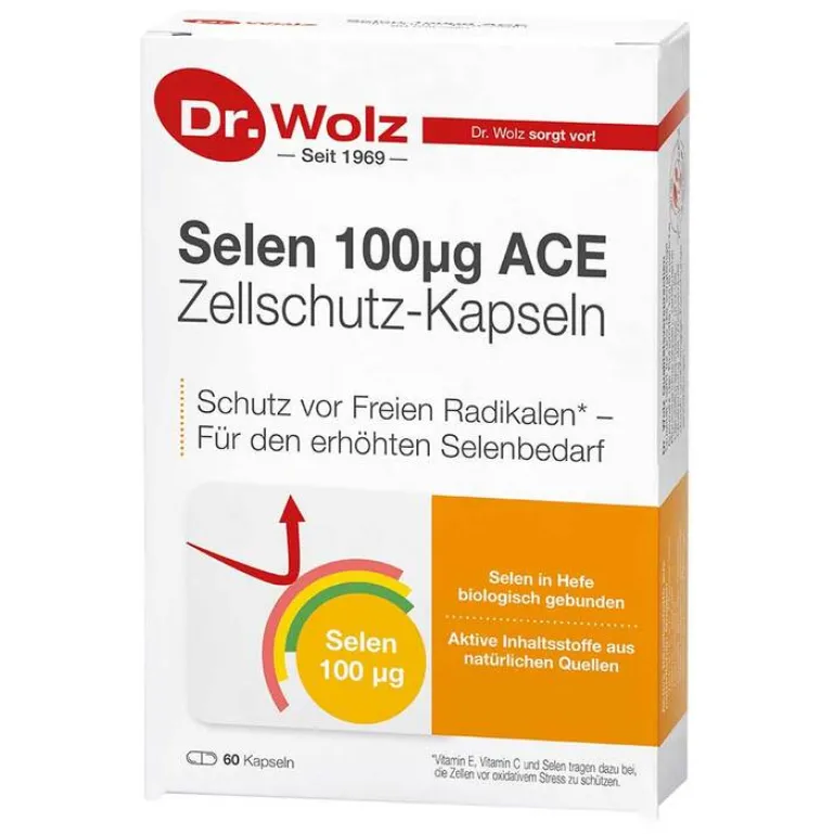 Selen ACE 100 µg 60 Tage, 60 St^Dr. Wolz Outlet
