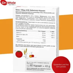 Selen ACE 100 µg 60 Tage, 60 St^Dr. Wolz Outlet