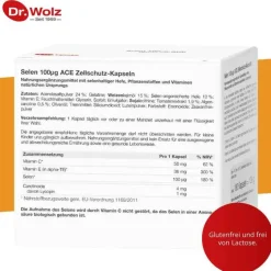 Dr. Wolz Selen-Selen ACE 100 µg 180 Tage Kapseln, 180 St