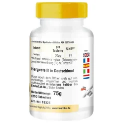 Selenit 50 Tabletten, 250 St^Warnke Discount