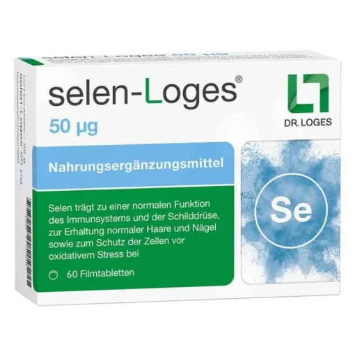 Dr. Loges Selen-Selen-Loges 50 µg Filmtabletten, 60 St