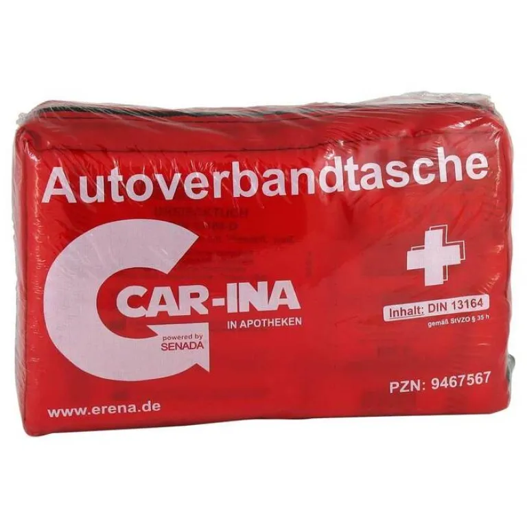 Erena Senada Car-Ina Autoverbandtasche rot, 1 St- Verbandkästen & Taschen|Verbandkasten