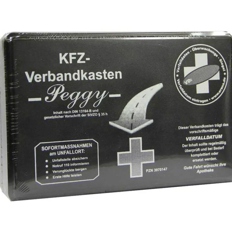 Erena Verbandkasten-SENADA® KFZ-Verbandkasten Peggy schwarz, 1 St