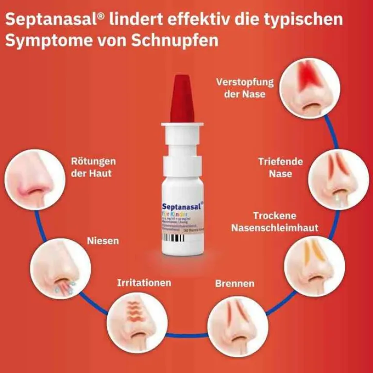 TAD Septanasal® für Kinder 0,5 mg/ml+50 mg/ml Nasenspray, 10 ml-Kinder Nasenspray Kinder