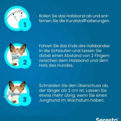 Halsband für große Hunde über 8 kg, 1 St^Seresto Hot
