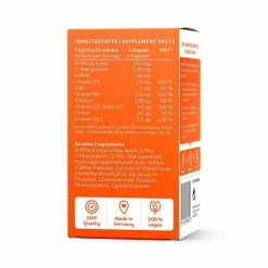 Serotalin Hirnleistung & Nerven-Dein Glückslabor Kapseln, 60 St